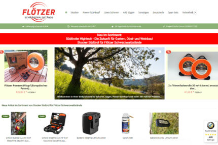 Flötzer Online-Shop