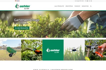Oehler Maschinen Fahrzeugbau GmbH – Onlineshop